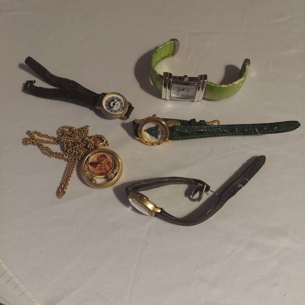 5 Watches for Parts or Repair